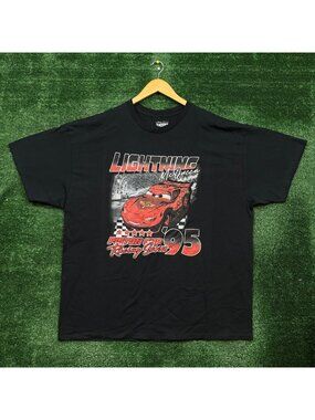 Disney Pixar Cars Lightning McQueen Oversized T-Shirt Size Extra Large
